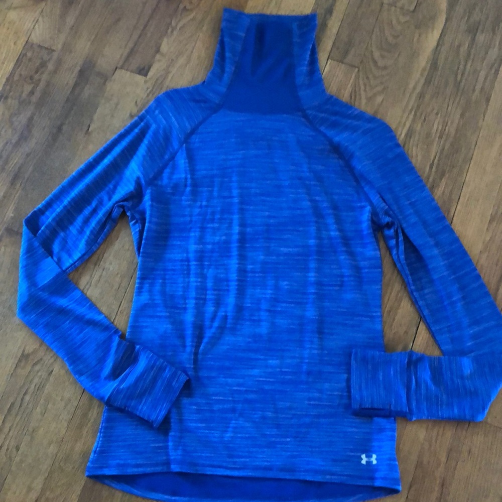 Under Armour fitted top in rial blue